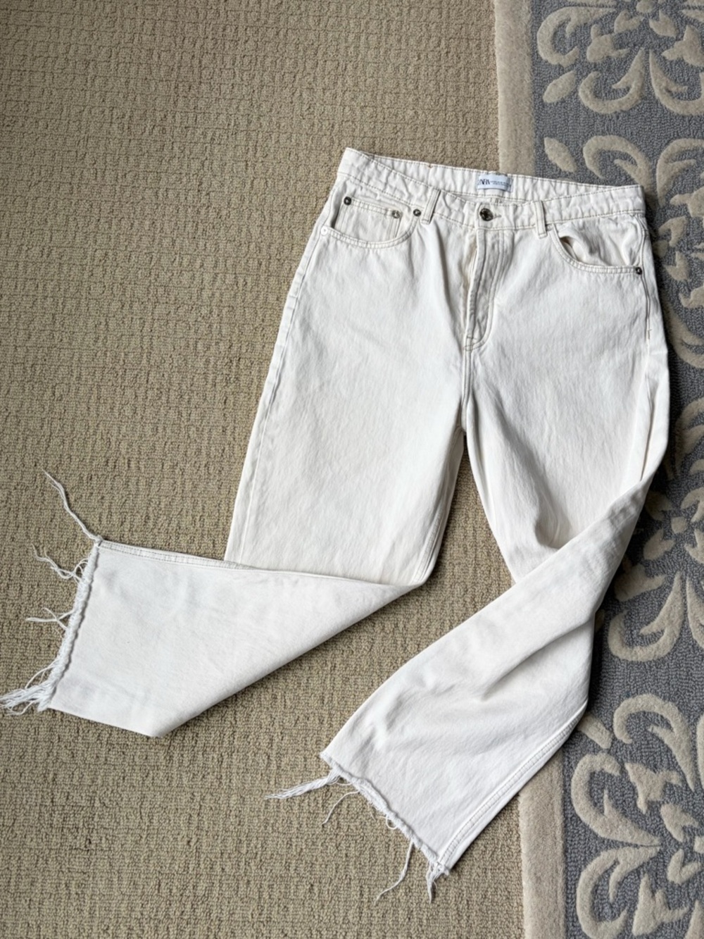 Off White Women's Zara Jeans